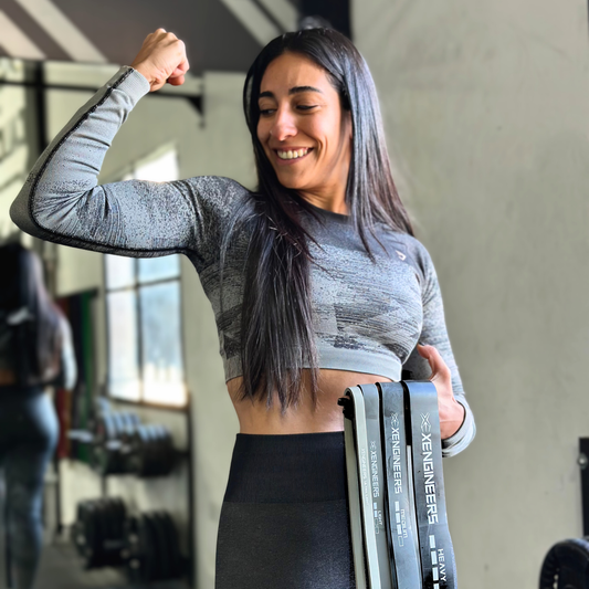 X-BANDS Full Latex Resistance Bands Set (4 Levels)