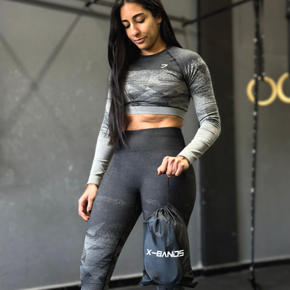 X-BANDS Full Latex Resistance Bands Set (4 Levels)