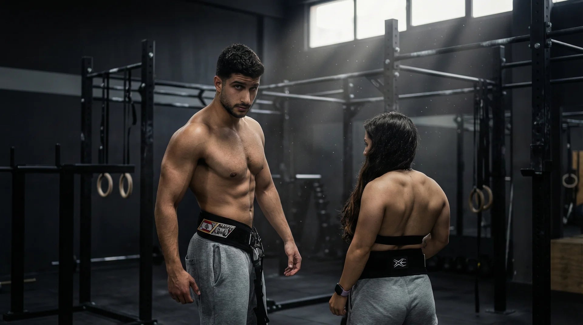 XENGINEERS athletes in a calisthenics training space